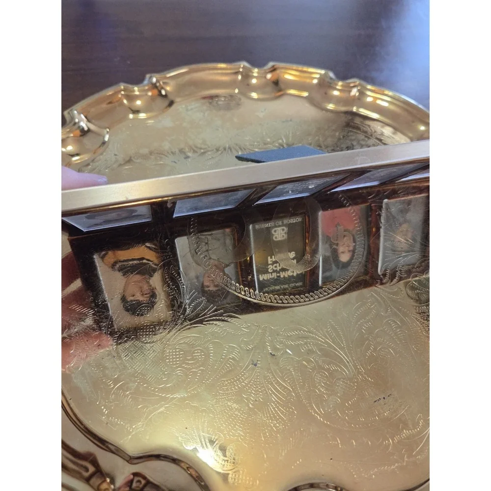Vintage faux tortoiseshell finish Photo Frame